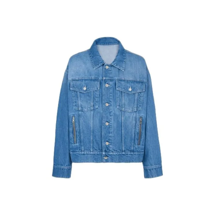 BALMAIN X Pokemon Print Denim Jacket-0