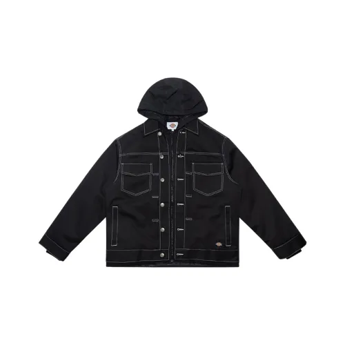 Dickies Puffer Jacket Winter Unisex Black