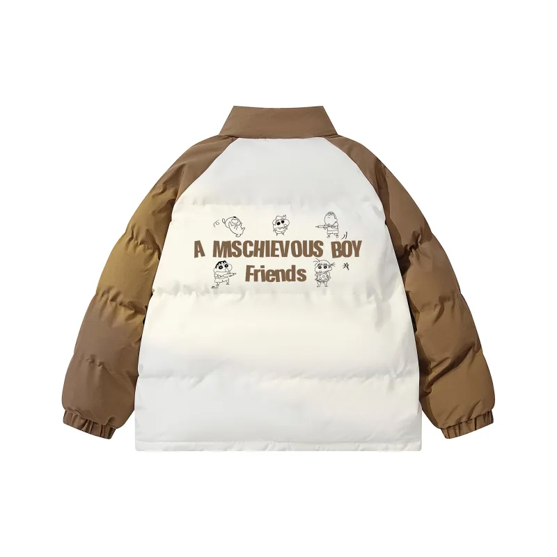 Crayon Shinchan Puffer Jacket Unisex-3