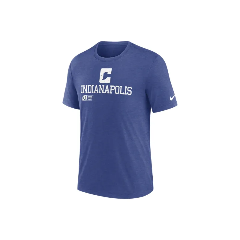 Nike Indianapolis Colts Overlap Lockup Men's Nike Nfl T-Shirt-0