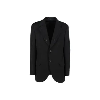 Yohji Yamamoto Business Suits Men Black