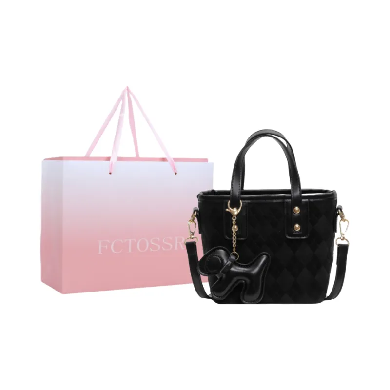 FCTOSSR PU Handbag Regular Women's White/Black/Khaki/Pink-18