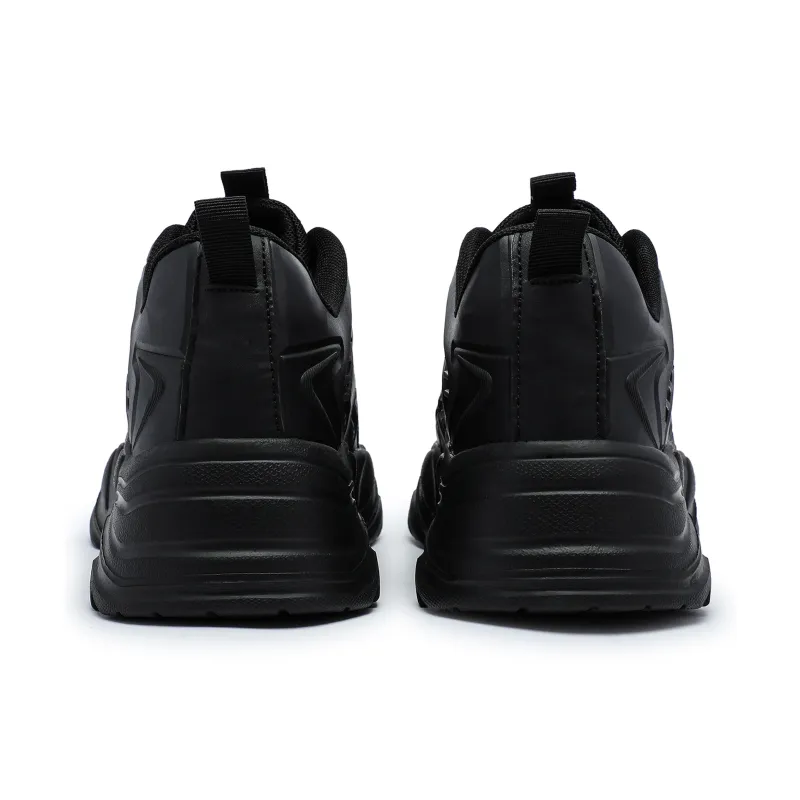 Singing Anti Slip And Wear Resistant Height Increasing Low Top Chunky Sneakers Unisex-9