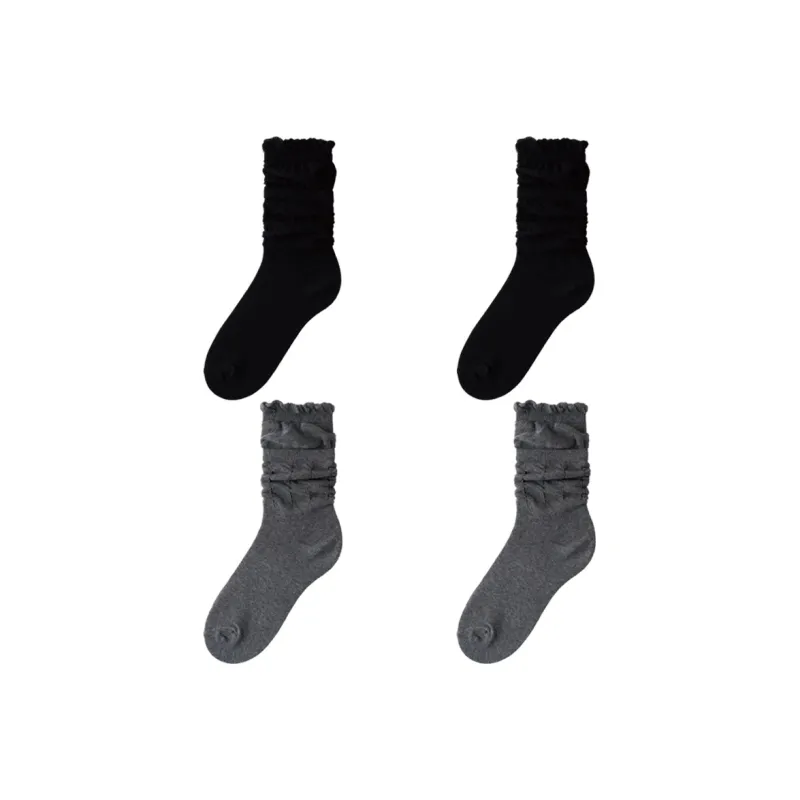 YUZHAOLIN Mid Calf Socks Women's Combo Set-20