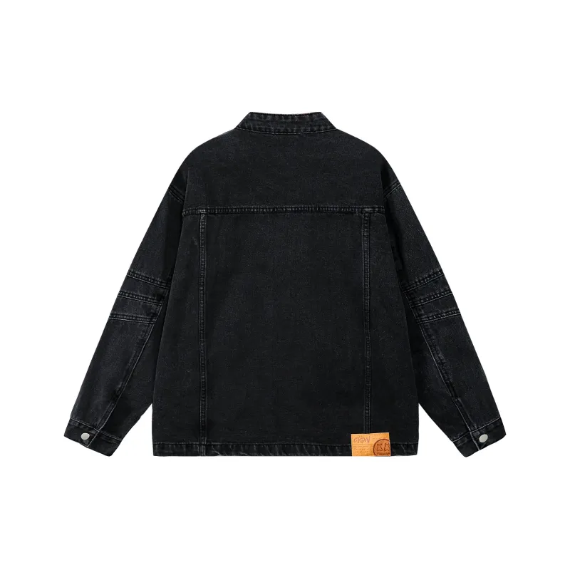 ER Denim Jackets Unisex-4