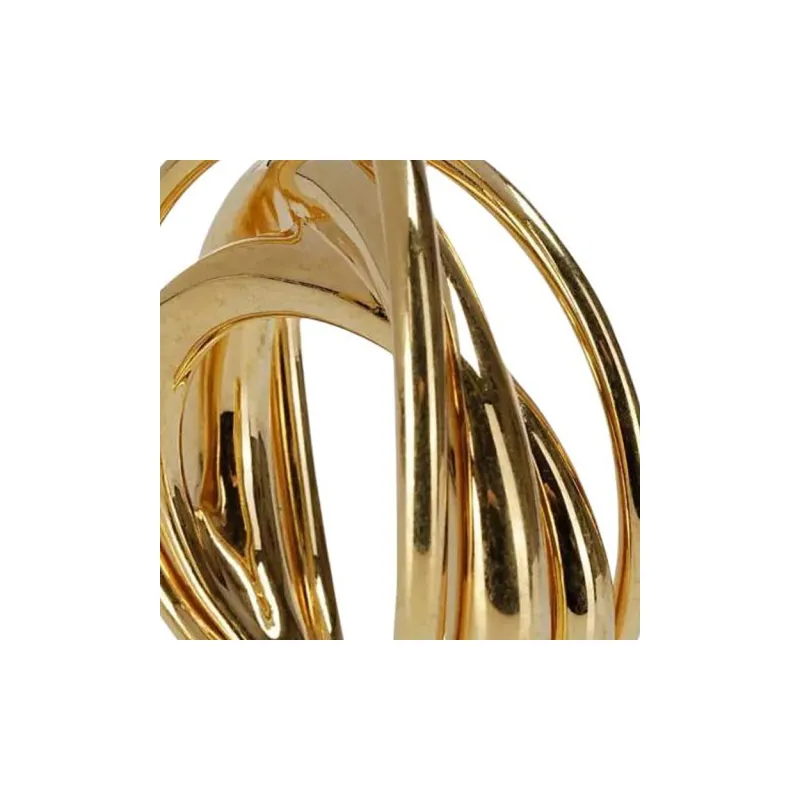 Panconesi Gold plated Triptych Bracelet-2