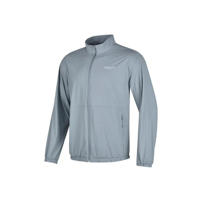 Skechers Jackets Coats Men's Trade Wind Gray-0