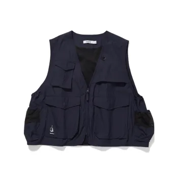 Nautica White Sail Vest Coat Unisex