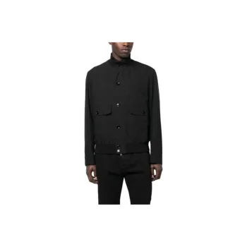 Brioni Long-sleeve Silk Jacket