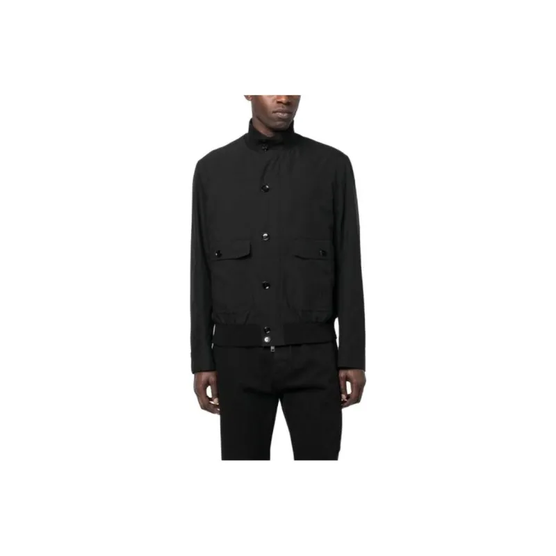Brioni Long-sleeve Silk Jacket-0