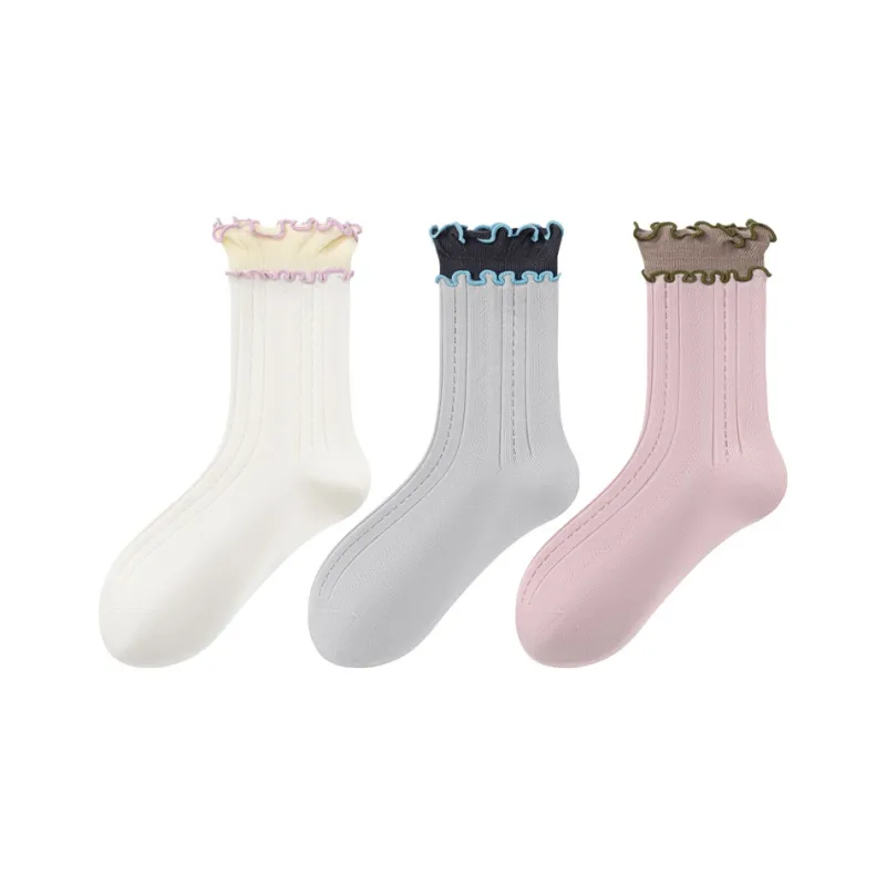 SHIWAJI Mid Calf Socks Women's Combo Set-9