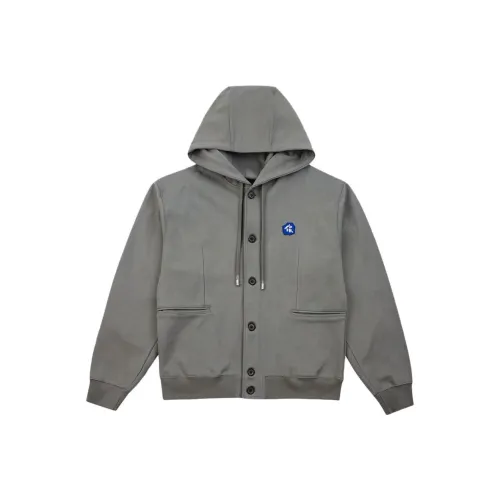 ADER ERROR Jackets Men Gray Green