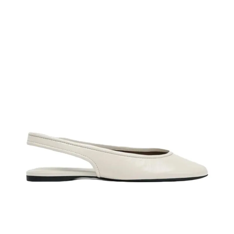 ZARA Casual Single Shoes 1.5cm Women's White-1
