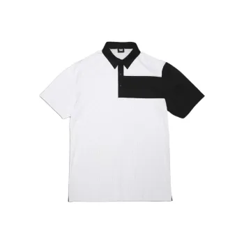 PXG Polo Shirt Men's White Black