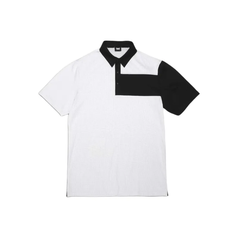 PXG Polo Shirt Men's White Black-0