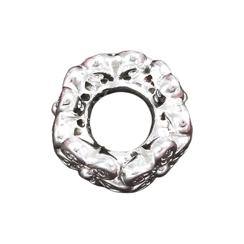 Pandora 925 Sterling Silver Jewelry Accessories Women's Silver White-4
