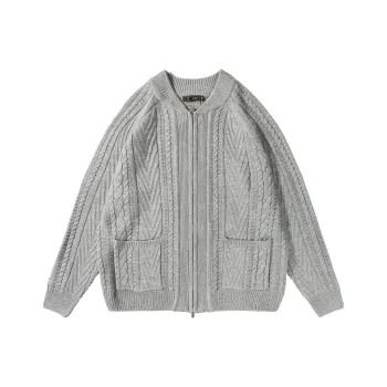 I'm David Knitwear Unisex Gray