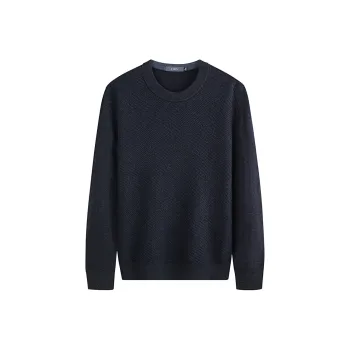 FIRS Knitwear Men Navy Blue