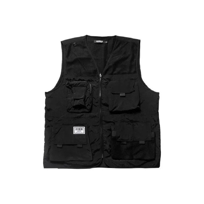 AOGZ Vests Unisex Black-0