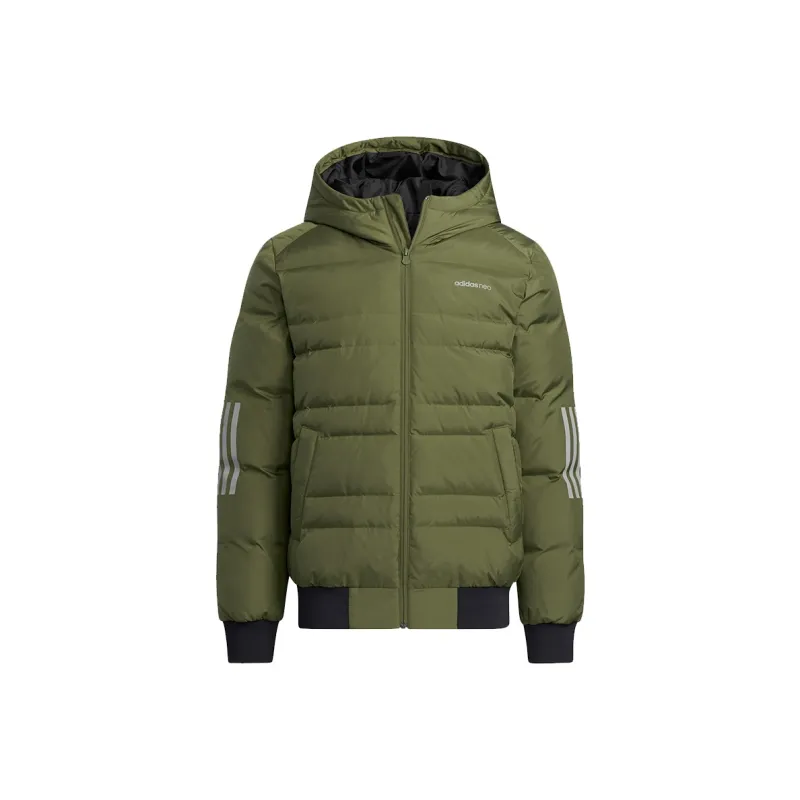 Adidas Neo Down Jackets Men Olive-0