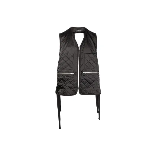 SONG FOR THE MUTE Sleeveless Zip-front Gilet