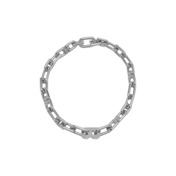 Balenciaga B Chain Thin Necklace