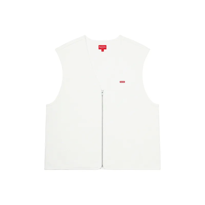 Supreme Zip Up Sweat Vest-2