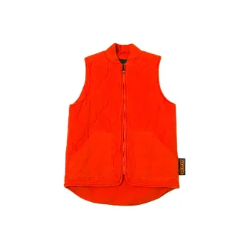 Drew House Smiley Collection Vests Unisex Orange