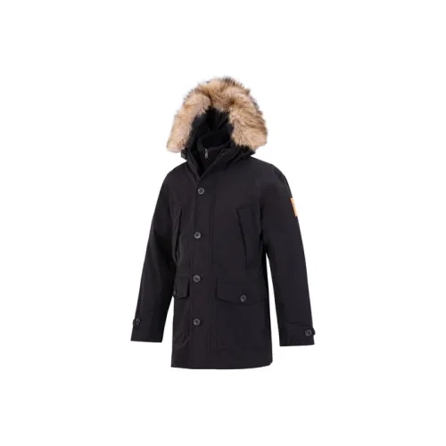 Timberland Windproof Windbreaker Jacket Men's Black