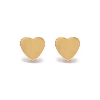 Balenciaga Stud Earrings Women's Gold