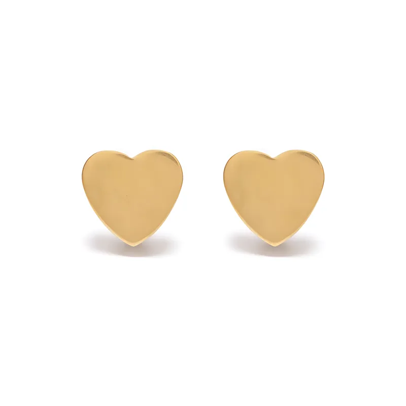 Balenciaga Stud Earrings Women's Gold-0