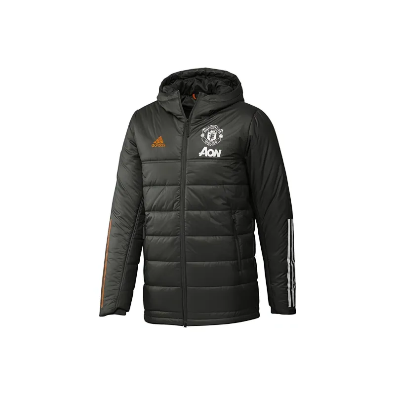 Adidas MUFC Puffer Jackets Men Army Green-0
