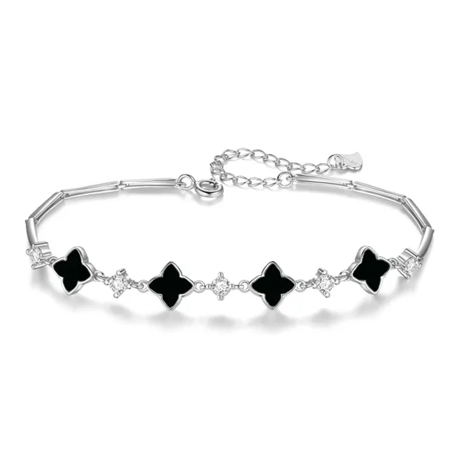 TIMEBOTTLE S925 Silver Bracelets Women's-5