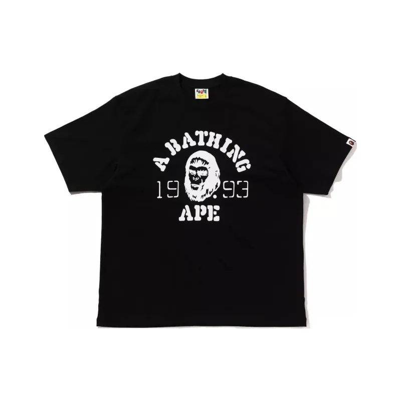 Bape Og Ape Head College Relaxed Fit Tee-0