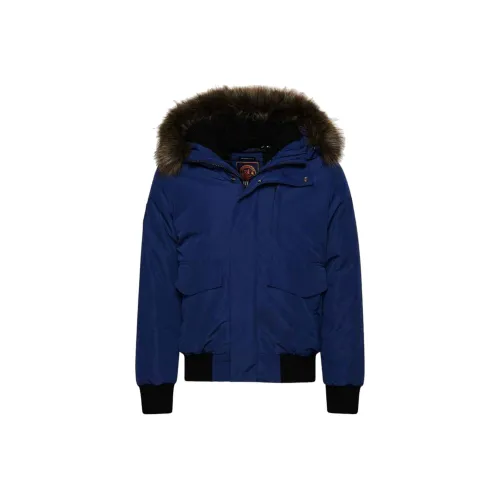 SUPERDRY Jackets Coats Men's Blue