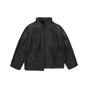 BLIND402 Puffer Jackets Unisex Black
