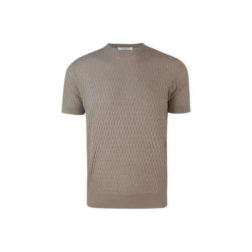 PAOLO PECORA MILANO Patterned jacquard T shirt
