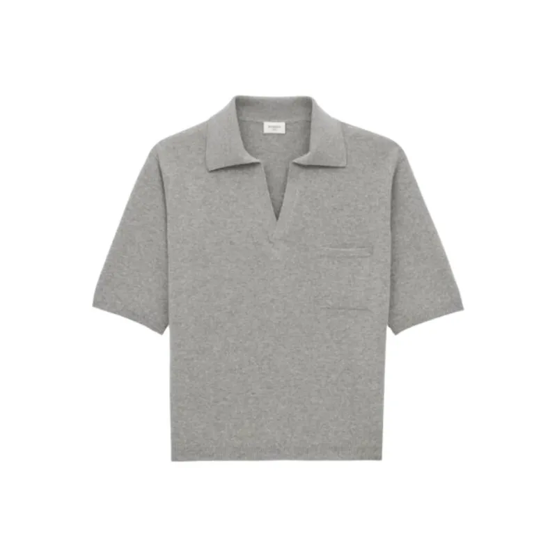 SAINT LAURENT Short sleeved Polo Shirt-0