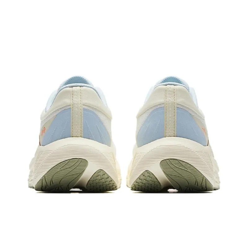 CHAOJIANTA Cushioning, Slip Resistant, And Abrasion Resistant Low Top Casual Running Shoes Women's White Blue-3