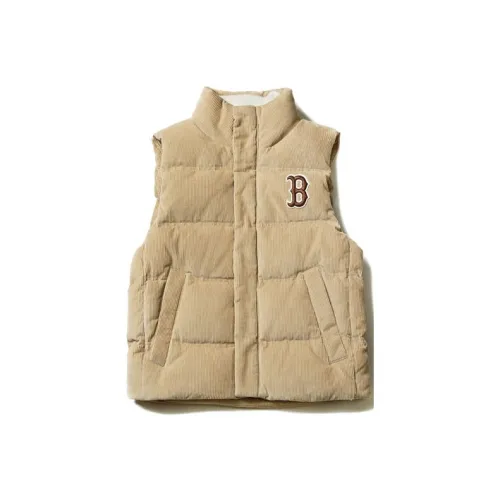 MLB Boston Red Sox Vests Unisex Khaki
