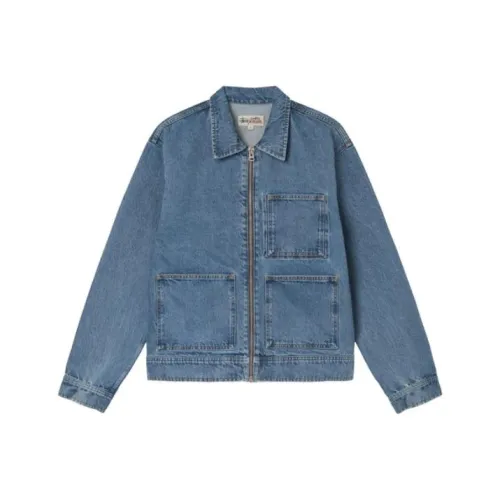 Stussy Denim Zip Work Jacket