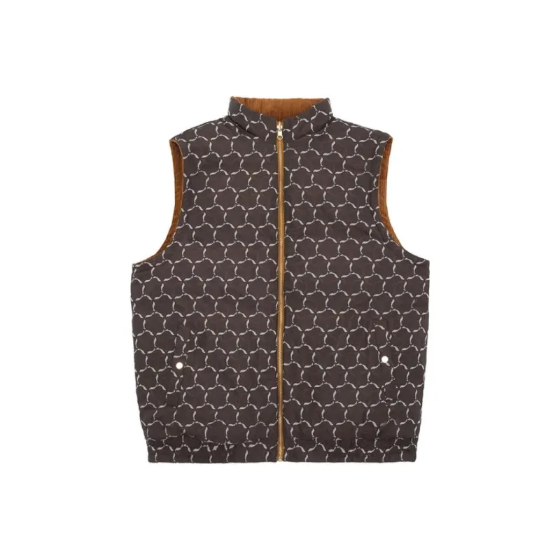 LI NING 1990 Classic Collection Vests Men Longan Umber-0