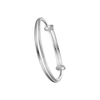 CHAOHONGJI 999 Fine Silver Bangles Women's