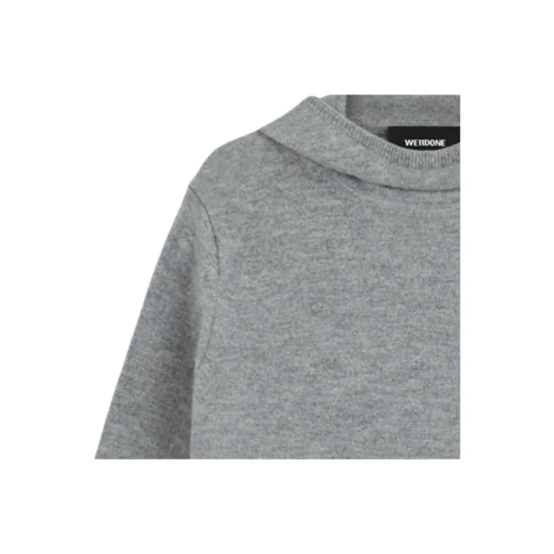 WE11DONE Logo embellished Hoodie-2
