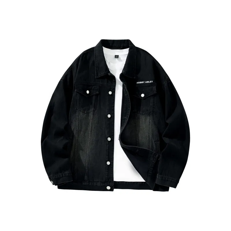 BOBBY ABLEY Denim Jacket Unisex-12