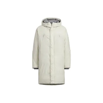 Adidas FW24 FUSTL P DJK LON Down Jacket Men's Light Sesame Earth Gray