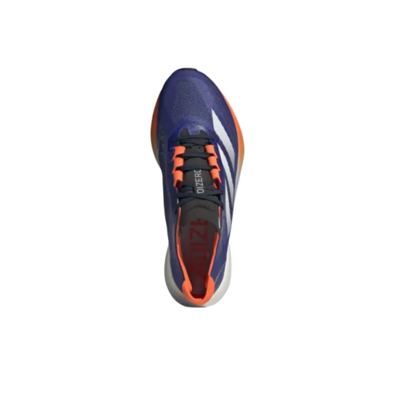 Adidas Adizero Boston 12 Lucid Blue Cloud White Impact Orange-3