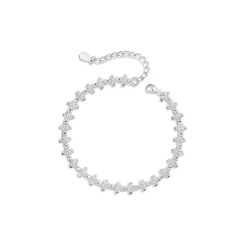 Royal Dragon Mirror 999 Fine Silver Bracelets Women's