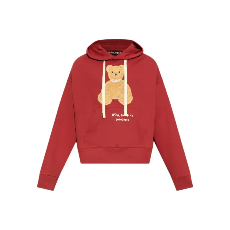 PALM ANGELS Bear In Mind Hoodie-0