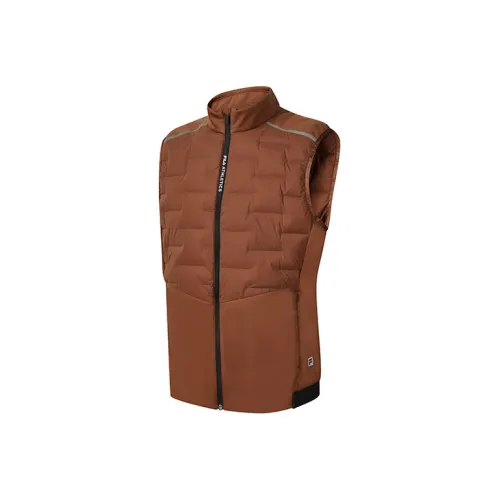 FILA Athletics Vest Men's Leather Brown